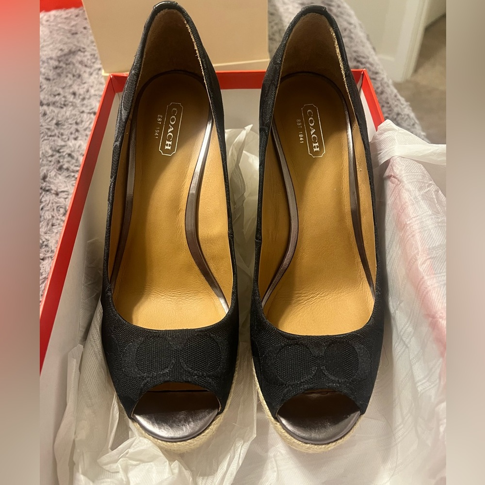 Coach wedges